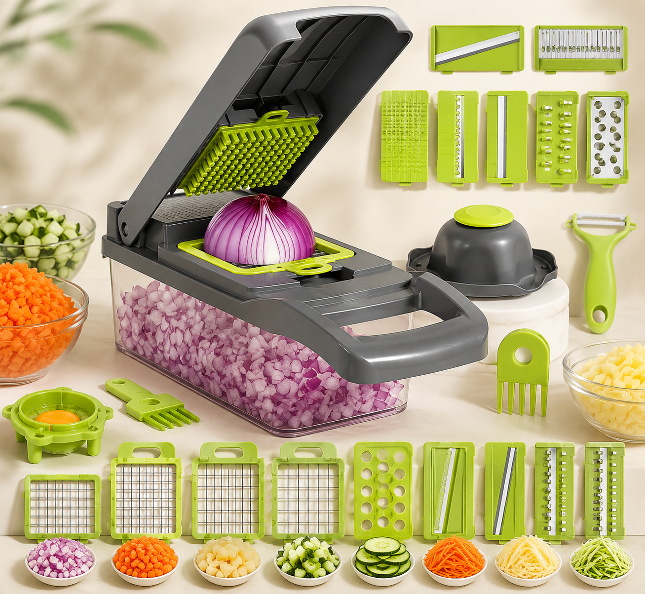 16 in 1 Vegetable Cutter