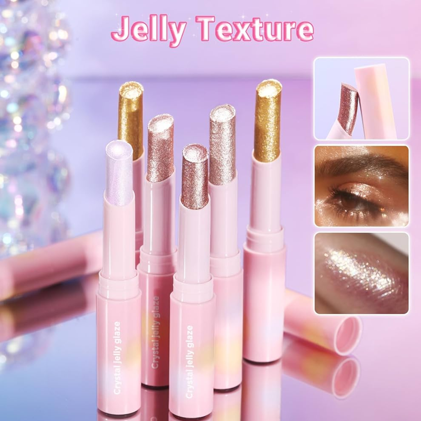 HUDAMOJI- glitter jelly eyeshadows